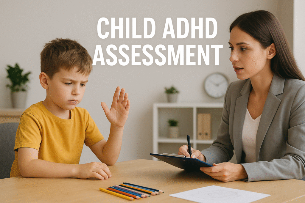 child ADHD assessment in Minneapolis