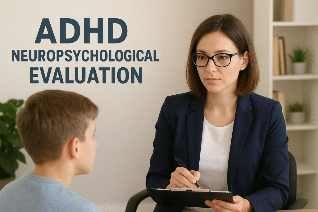 ADHD neuropsychological evaluation