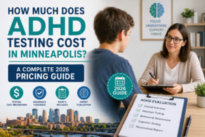 How much does adhd testing cost in Minneapolis