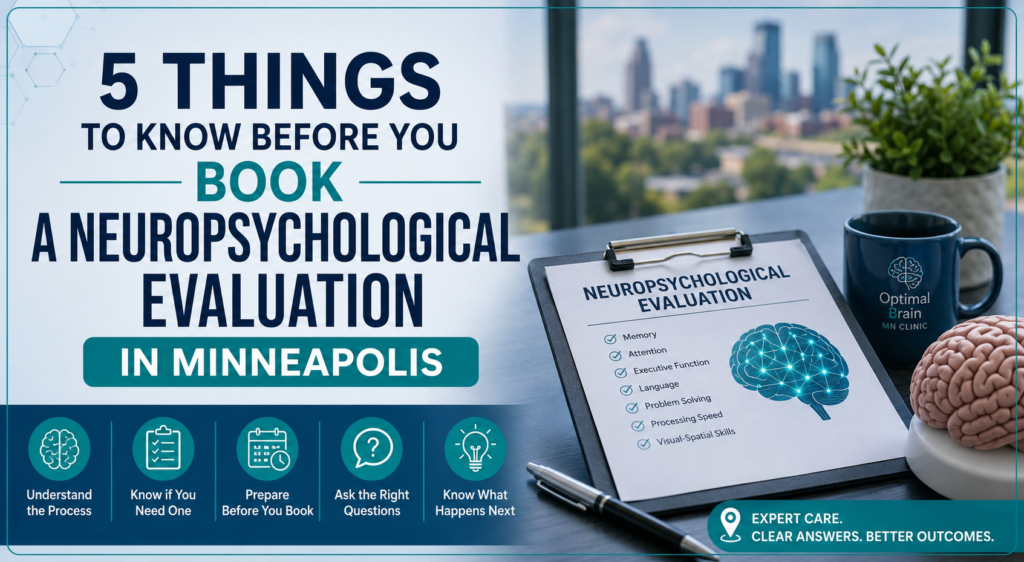 book neuropsychological evaluation in Minneapolis