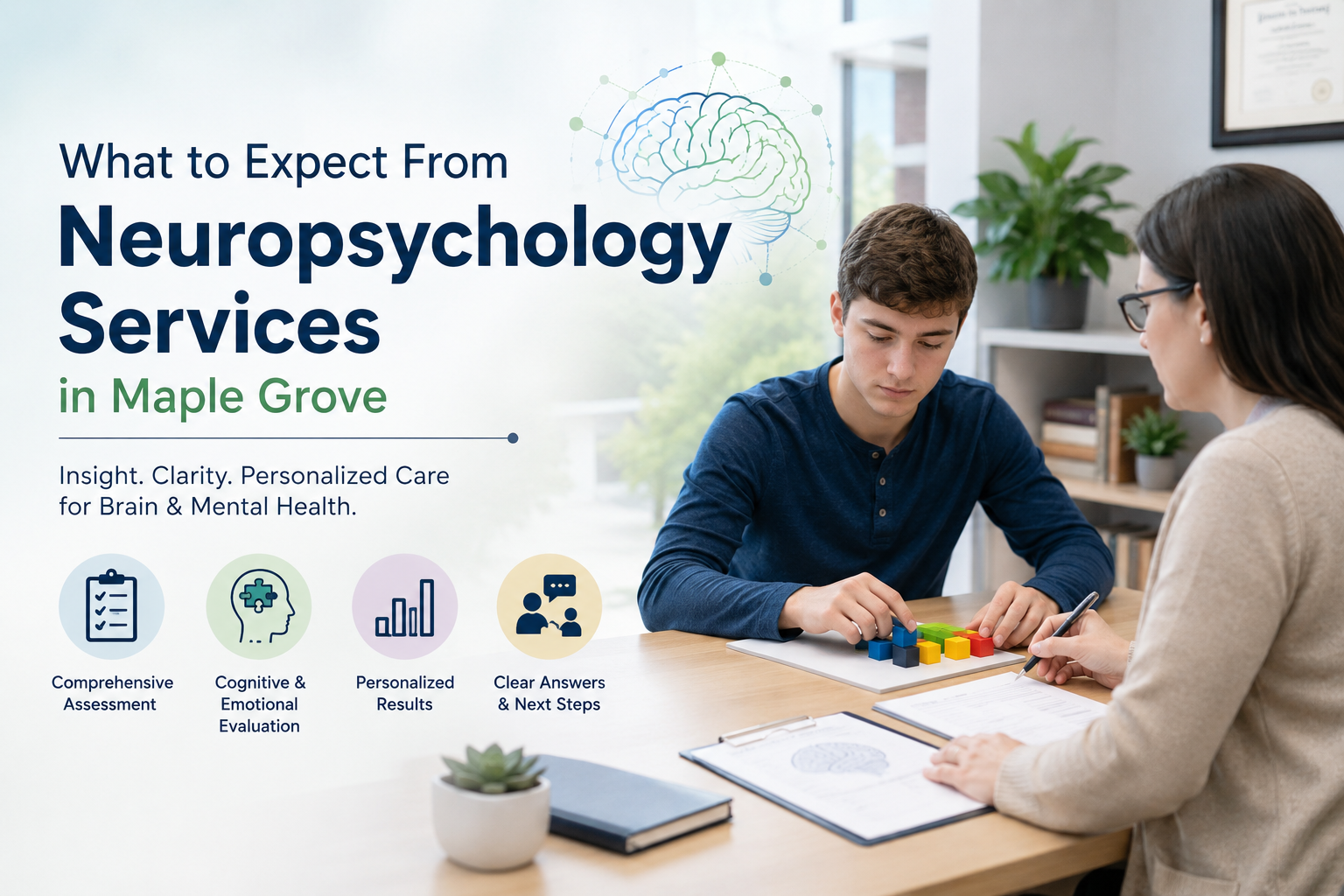 Neuropsychology service in Maple Grove